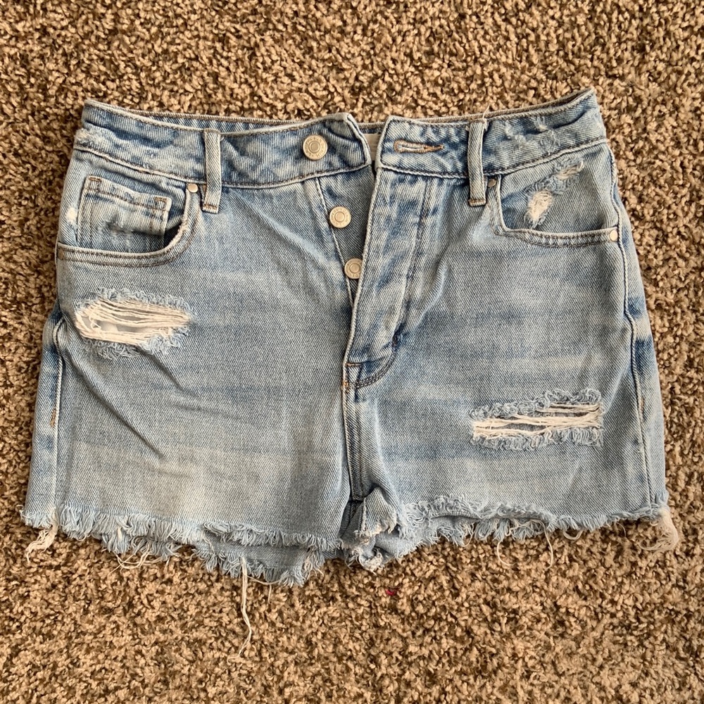 Pacsun Light Blue Denim Shorts size 24